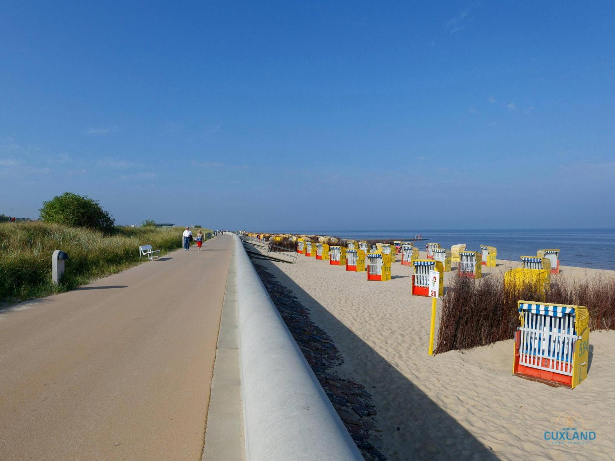 Ferienwohnung Im Haus Rubin Cuxhaven Esterno foto